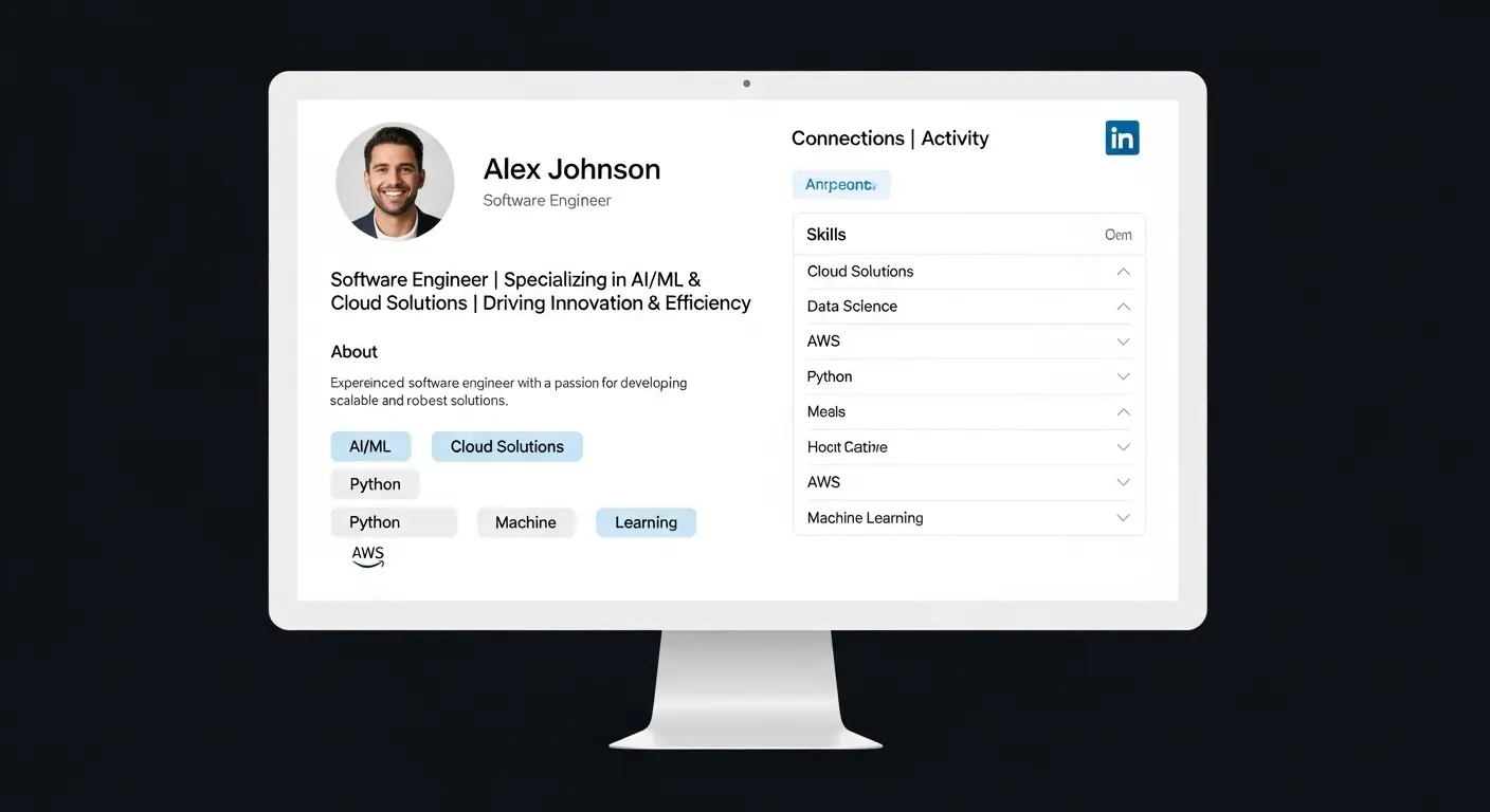 أضف عنوانًا احترافيًا يعبر عنك